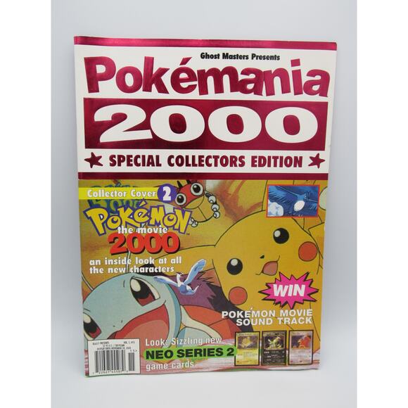 Ghost Masters Pokemania 2000 Special Collectors Edition November 2000 Pokemon - Picture 1 of 12